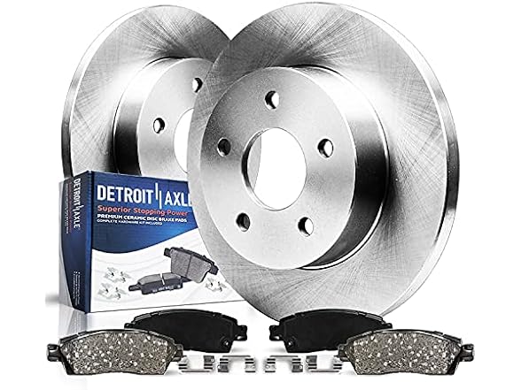 Detroit Axle Rear Brake Kit for 2011-2017 Honda, Acura