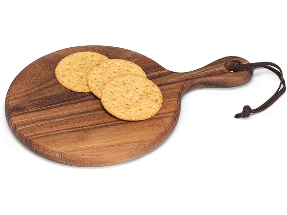 Abbott Collection Small Round Board with Handle