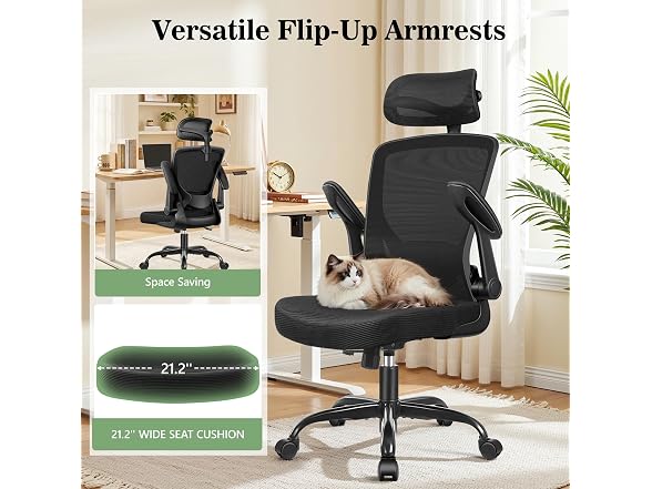 BESTFAIR W0893 Ergonomic Office Chair 2 (Open Box)