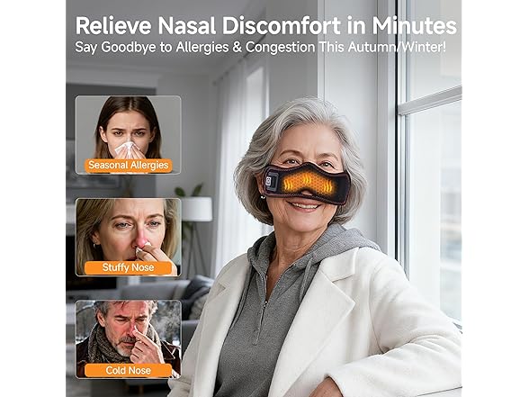Wireless Warmer Nasal Mask