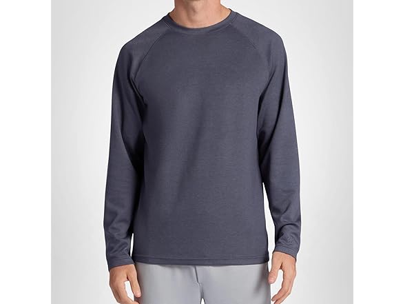 Gaiam Mens Flow State LS Crewneck Top