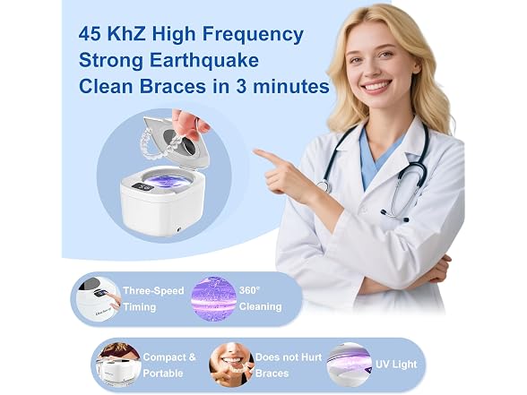 Professional Ultrasonic Retainer Cleaner Retainer
