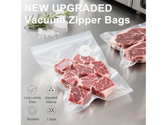 MEGAWISE 39-Pack BPA-Free Vacuum Seal Bags