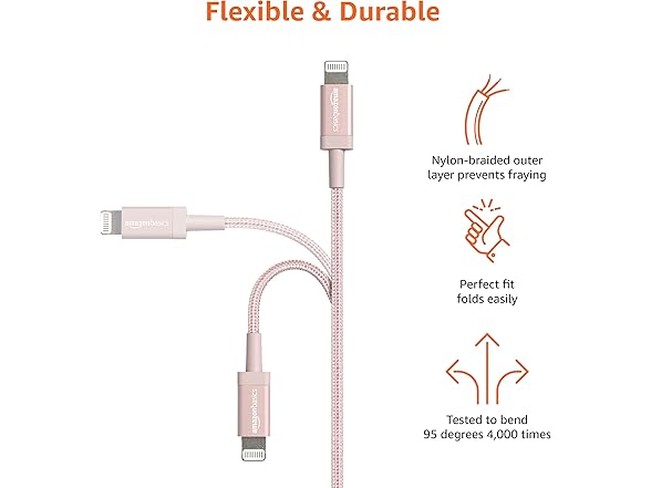 Amazon Basics USB-C to Lightning Cable