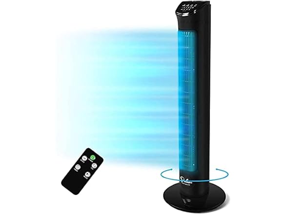Simple Deluxe 32" Oscillating Tower Fan