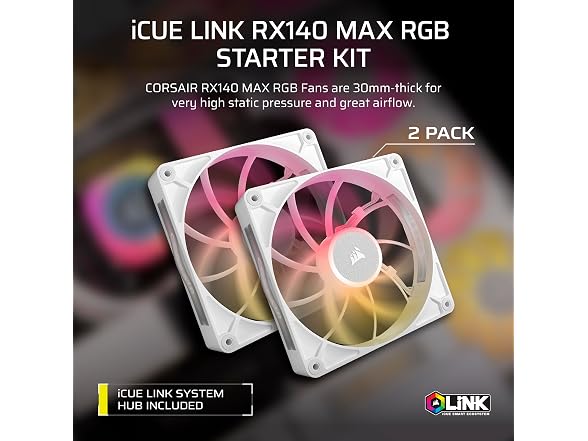 CORSAIR iCUE Link RX140 MAX RGB 140mm