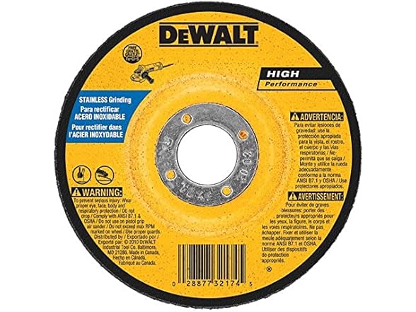DeWalt DW8464 Type 27 Wheel