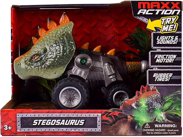 Maxx Action Dyborg Vehicles - Small Dinosaur Cars