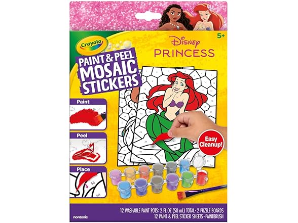 Crayola Peel & Paint Mosaic Stickers