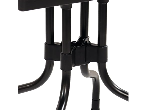 Sunnydaze Plastic Top Outdoor Dining Table
