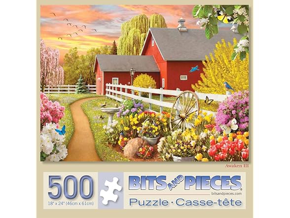 Bits and Pieces - 500 Piece Jigsaw