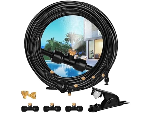 Misting Cooling System,100FT (30M)