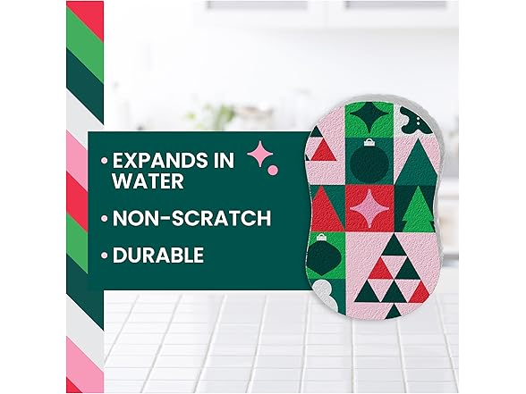 Scotch-Brite Scotch-Brite Merry + Brite Holiday Colle