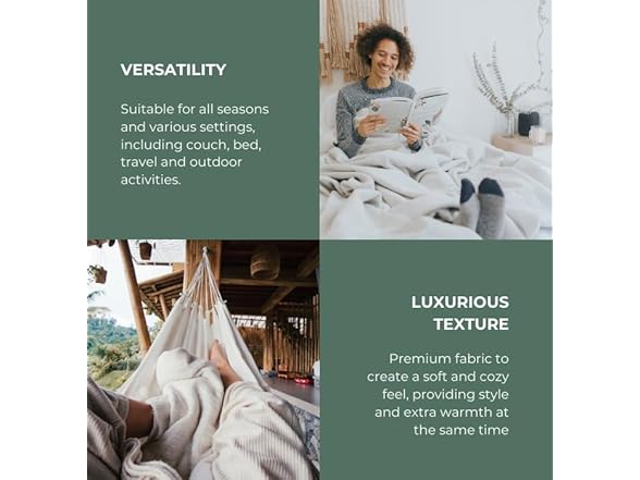 Safdie & Co. Faux Cashmere Throw Blanket