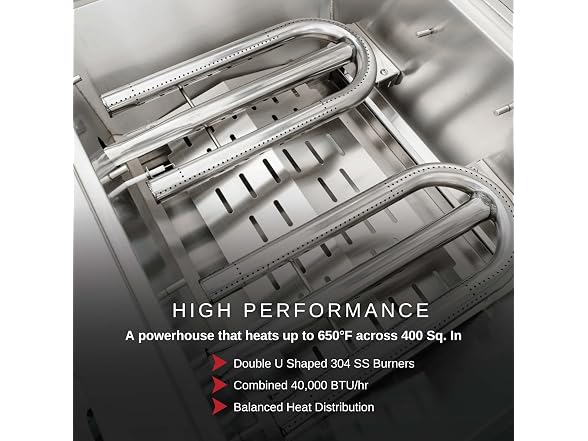Fuego F27S-Griddle All 304SS Griddle Free Standing Gas Grill
