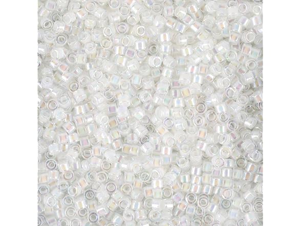 Miyuki Delica Seed Beads DB0052 - Off White AB