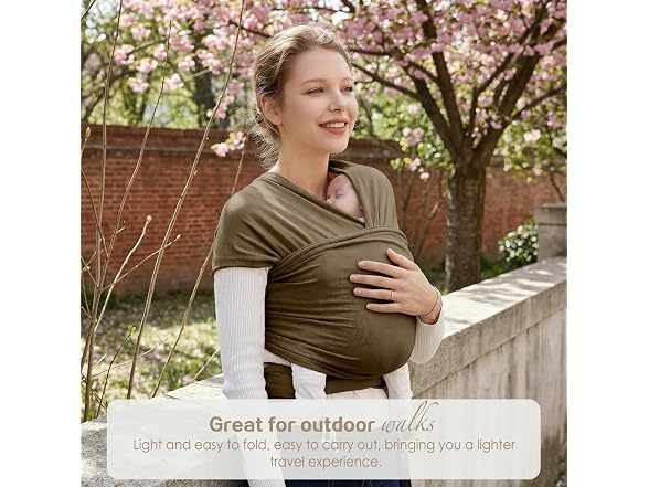 Shiaon Baby Wrap Carrier 7-35lbs