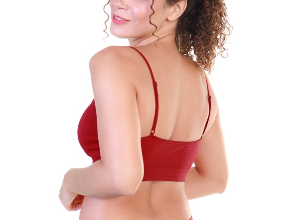 Seamless Bralette with Adjustable Straps