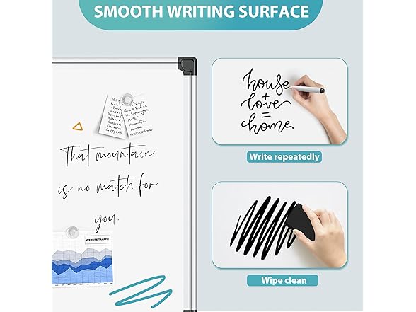 Paporia 36x24 Magnetic Whiteboard