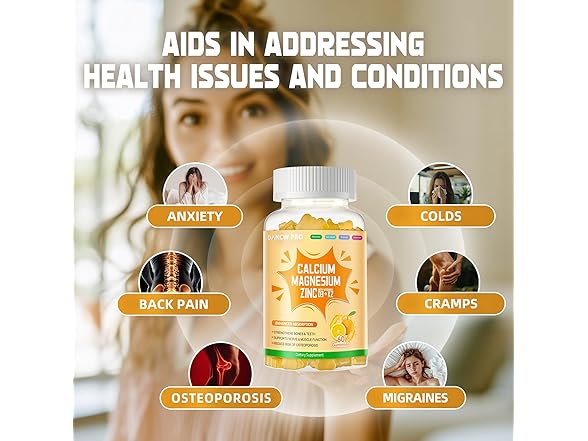 DANEW Pro Calcium Magnesium Zinc Gummies