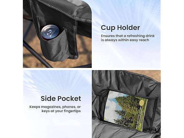 Suptinwear Oversized Moon Saucer Chair 500LBS