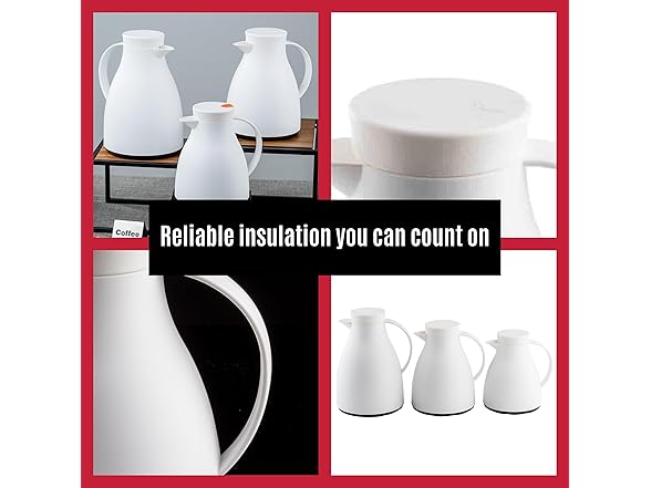 TableCraft 17 oz (0.5 L) Plastic Coffee Carafe