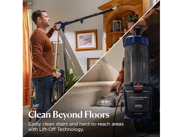 Bissell Pet Hair Eraser DualBrush Vacuum