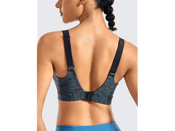 Syrokan Women (36D) High Impact Padded Sports Bras