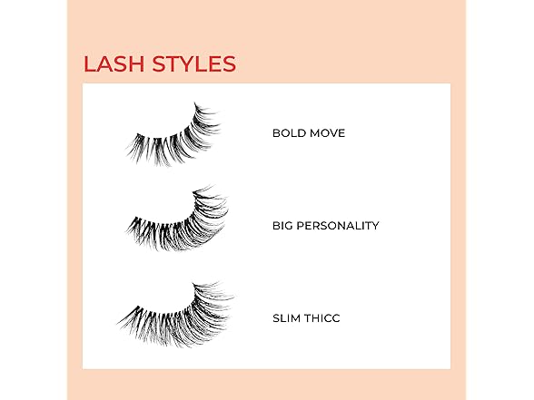 KISS KISS My Lash But Bolder, False Eyelashes