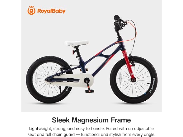 RoyalBaby Kids Bike, 16 Inch, Blue