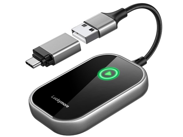 Luckymore Mini Wireless Carplay Adapter
