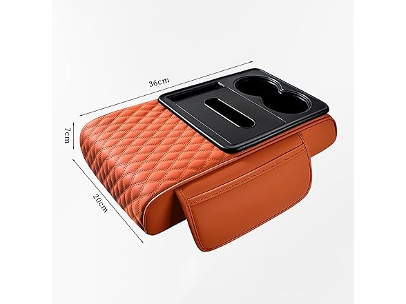 Car Armrest Cover w/ Wireless Charger