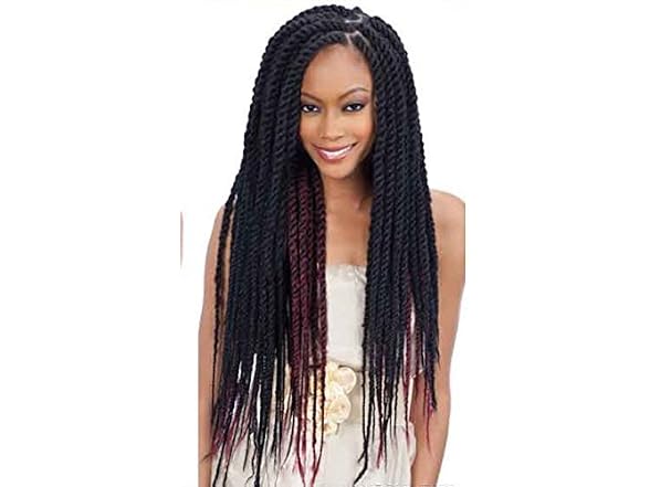 Born Free Afro Puff Drawstring Pony Jet Black