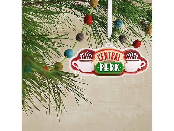 Hallmark Friends Central Perk Sign Christmas Ornament