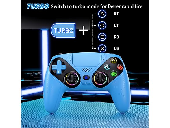 Dinosoo RGB Controller for PS5 and PC