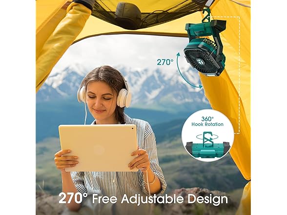 Rechargeable Portable Fan