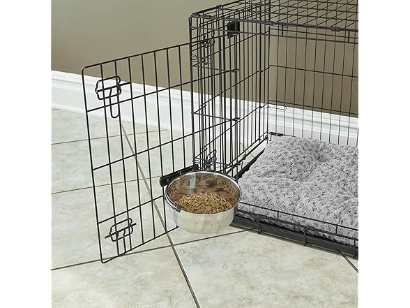 Snap'y Fit Stainless Steel Food or Water Bowl