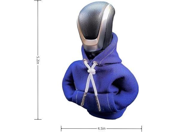 Dukebo Mini Car Gear Shift Cover Hoodie