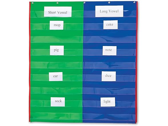 Learning Resources Double-sided Pocket Chart