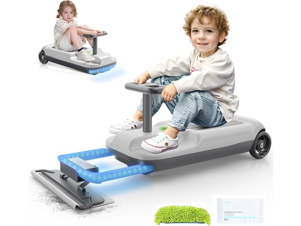 Go Kart with Floor Cleaning Function