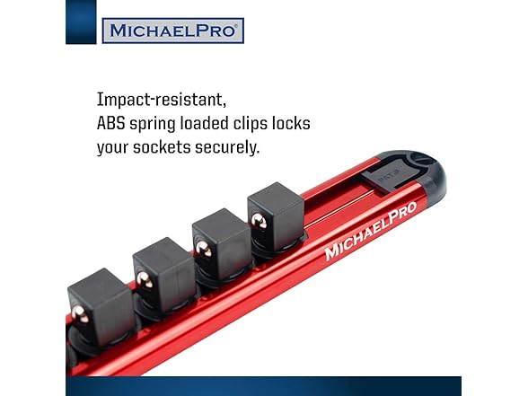 MichaelPro MP014001 3-Pc Socket Organizer Rail Set