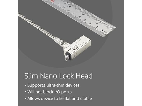 Kensington Slim NanoSaver 2.0 EQ Keyed L