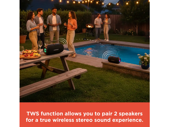 RadioShack 80W Wireless Bluetooth Speaker