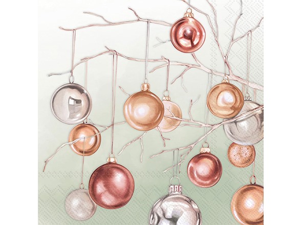 Copper Baubles (Green)