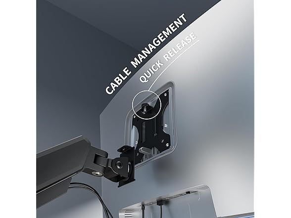 C-MOUNTS Single Monitor Arm Desk Mount