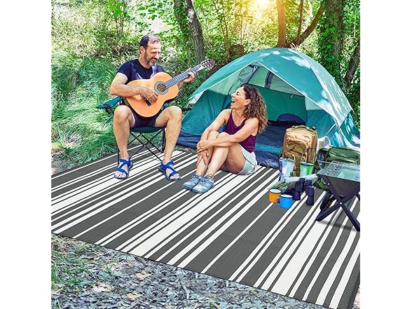 GarveeHome Outdoor Rug Mat for Patio, 8'x10'