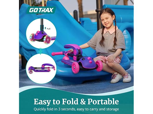 Gotrax KS3 Pro Foldable Kick Scooter with Seat