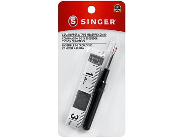SINGER Seam Ripper and Tape Measure Combo