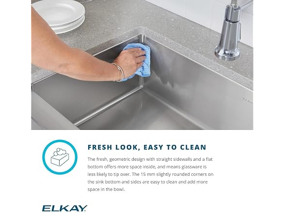 Elkay Crosstown 18 Gauge Workstation SS Sink & Faucet Kit