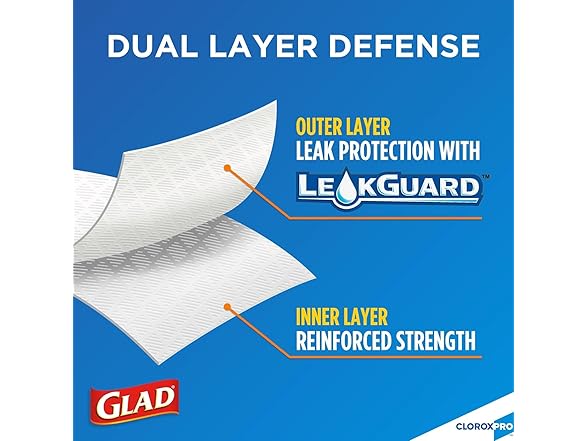 CloroxPro Glad ForceFlex 13 Gallon Tall Kitchen Bags